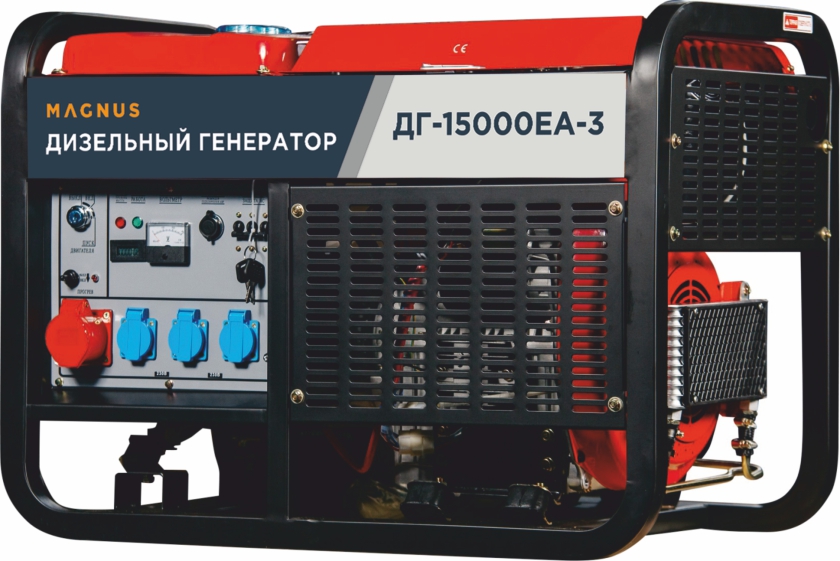 Генератор дизельный Magnus ДГ15000EA-3 с возм. подкл. ATS в Пензе